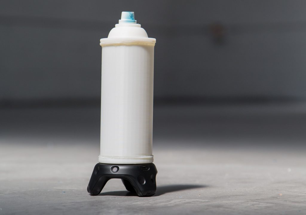 Spray Paint in VR with Vive Tracker Master of Shapes